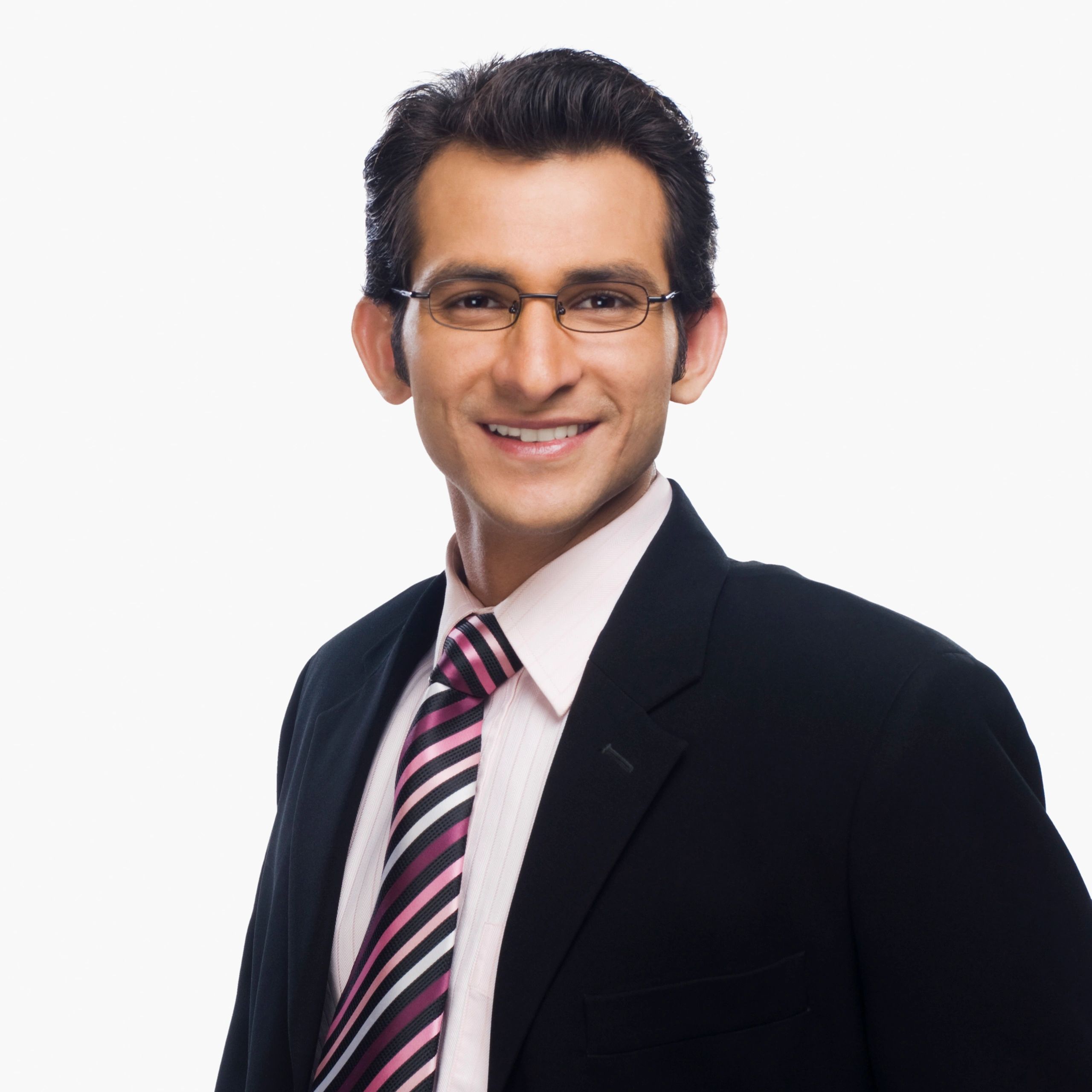 Professional headshot of a businessman smiling